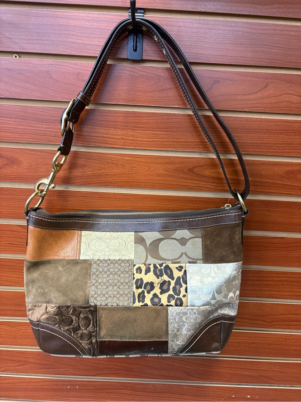 Vintage Coach Patchwork F12842